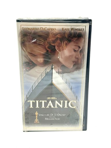 Vhs titanic caprio - vhs,