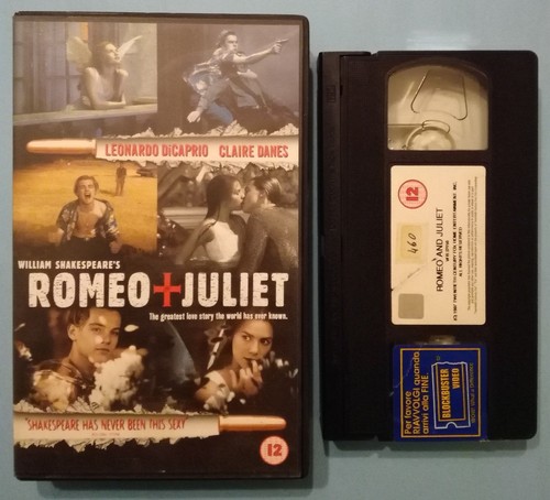 Vhs romeo juliet film eng - vhs,