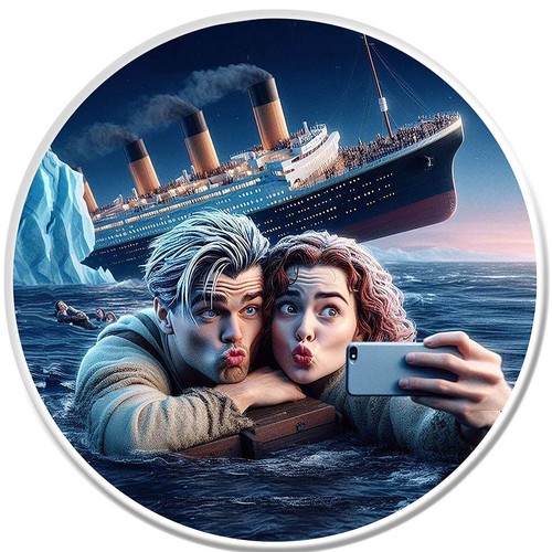 Sticker titanic leo - titanic, de