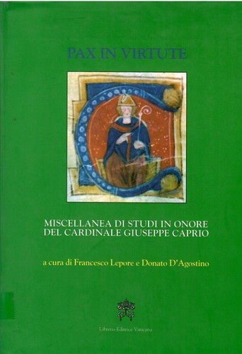 Pax virtute miscellanea - pax, in