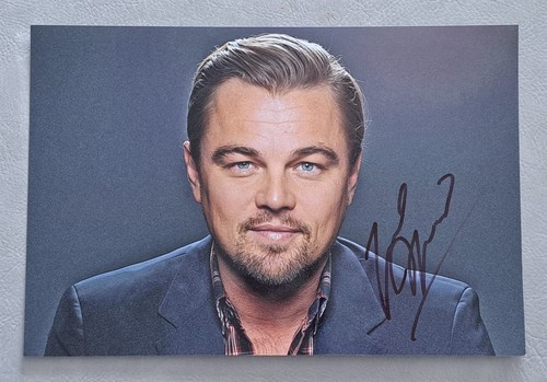 Leonardo caprio autografo - di,