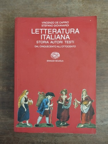 Letteratura italiana caprio - italiana, de